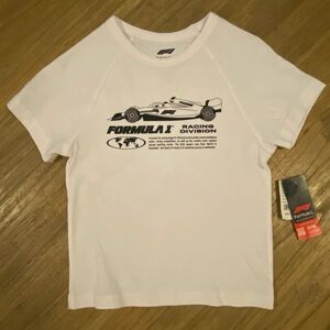 Formula 1 White Racing T-Shirt